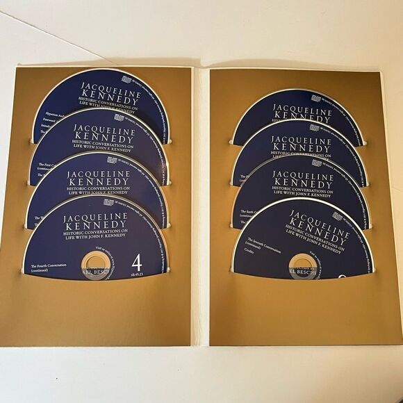Jacqueline Kennedy historic conversions with John F. Kennedy CD’s and book new - Picture 2 of 10